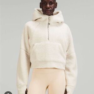 Lululemon oversized fleece scuba hoodie. Worn once! Basically brand new!